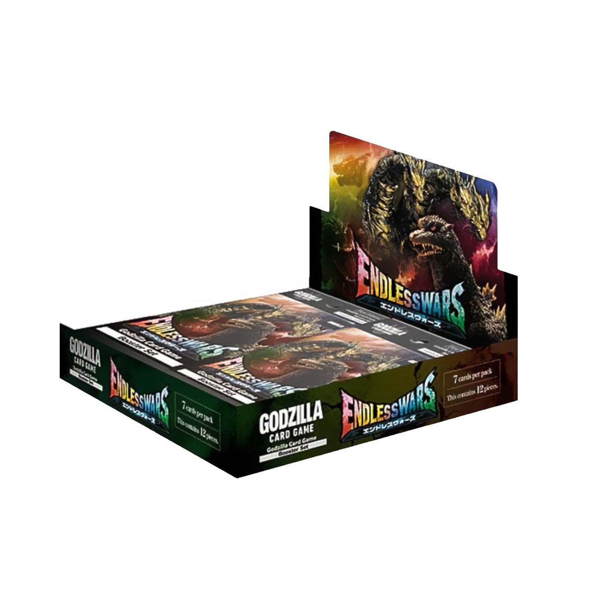 Godzilla Card Game - Set 4 - Endless Wars - Booster Box (12 Packs)