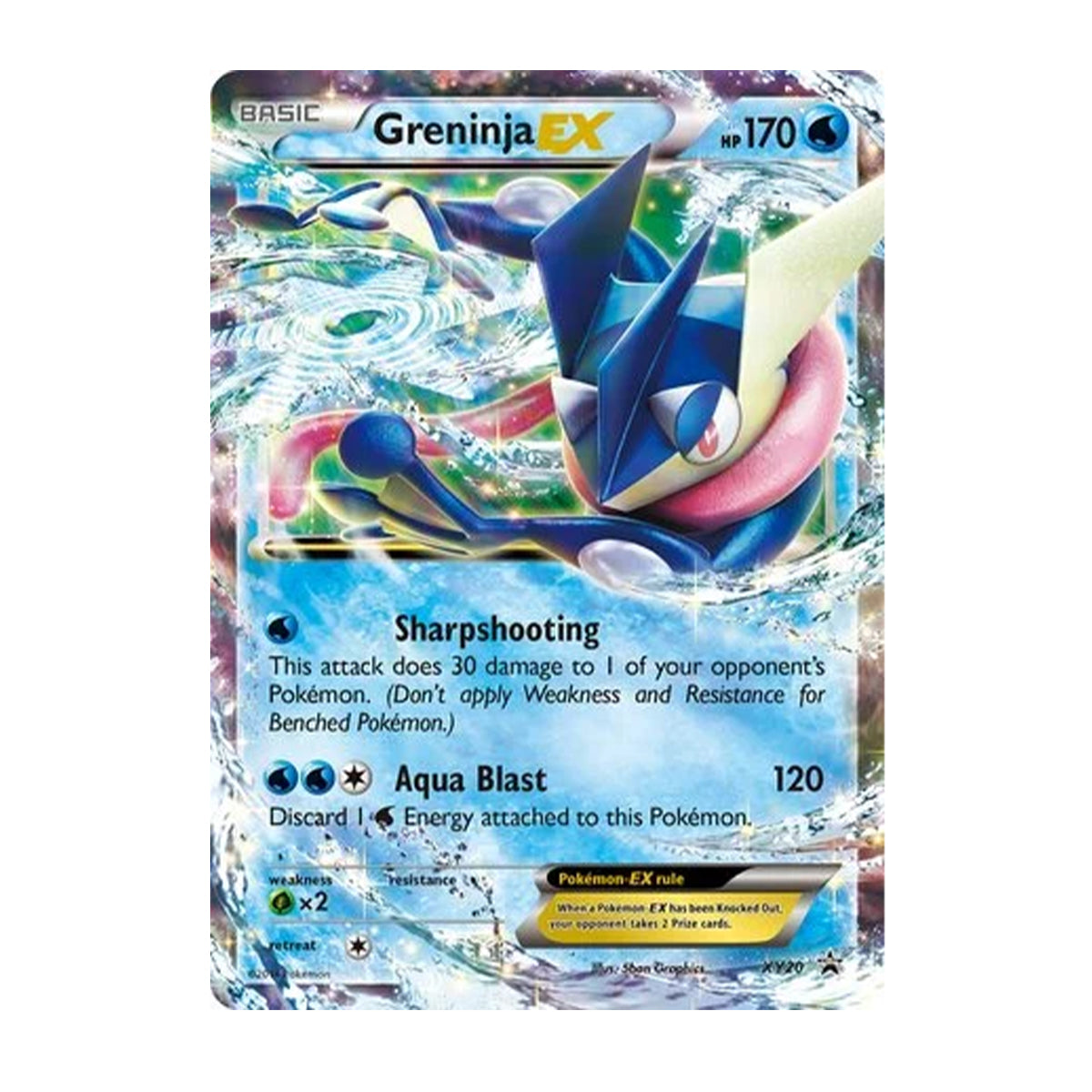 Greninja EX XY20 - XY - Black Star Promo