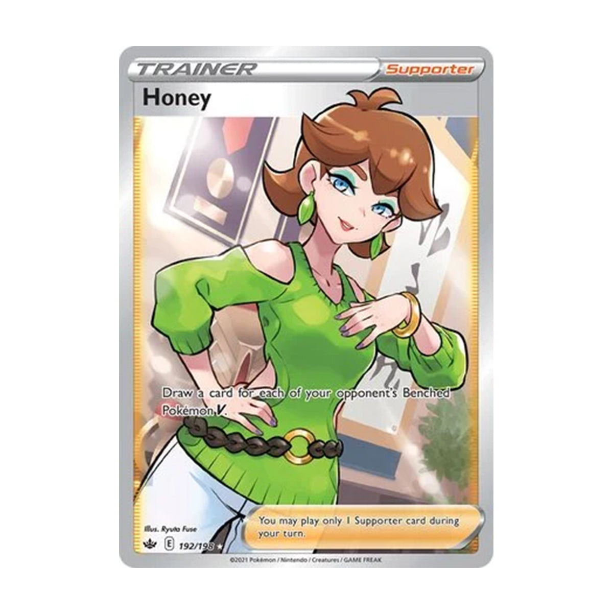 Honey 192/198 - Sword & Shield - Chilling Reign - Rare Ultra
