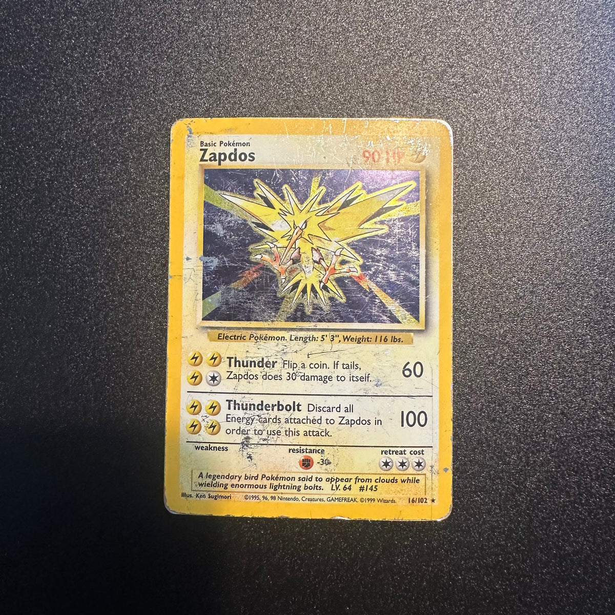 Pokemon - Complete 1999 Base Set 102/102 - Lightly Played to Moderately Played Condition