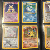 Pokemon - Complete 1999 Base Set 102/102 - Lightly Played to Moderately Played Condition