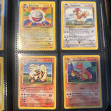 Pokemon - Complete 1999 Base Set 102/102 - Lightly Played to Moderately Played Condition