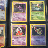 Pokemon - Complete 1999 Base Set 102/102 - Lightly Played to Moderately Played Condition