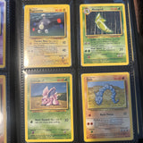 Pokemon - Complete 1999 Base Set 102/102 - Lightly Played to Moderately Played Condition