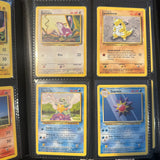 Pokemon - Complete 1999 Base Set 102/102 - Lightly Played to Moderately Played Condition