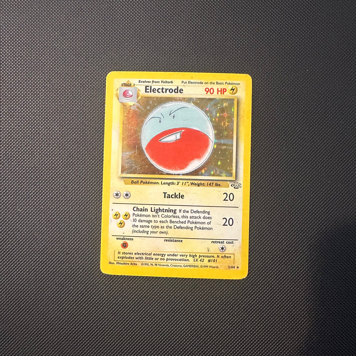 Pokemon - Complete 1999 Jungle Set - Lightly Played to Moderately Played