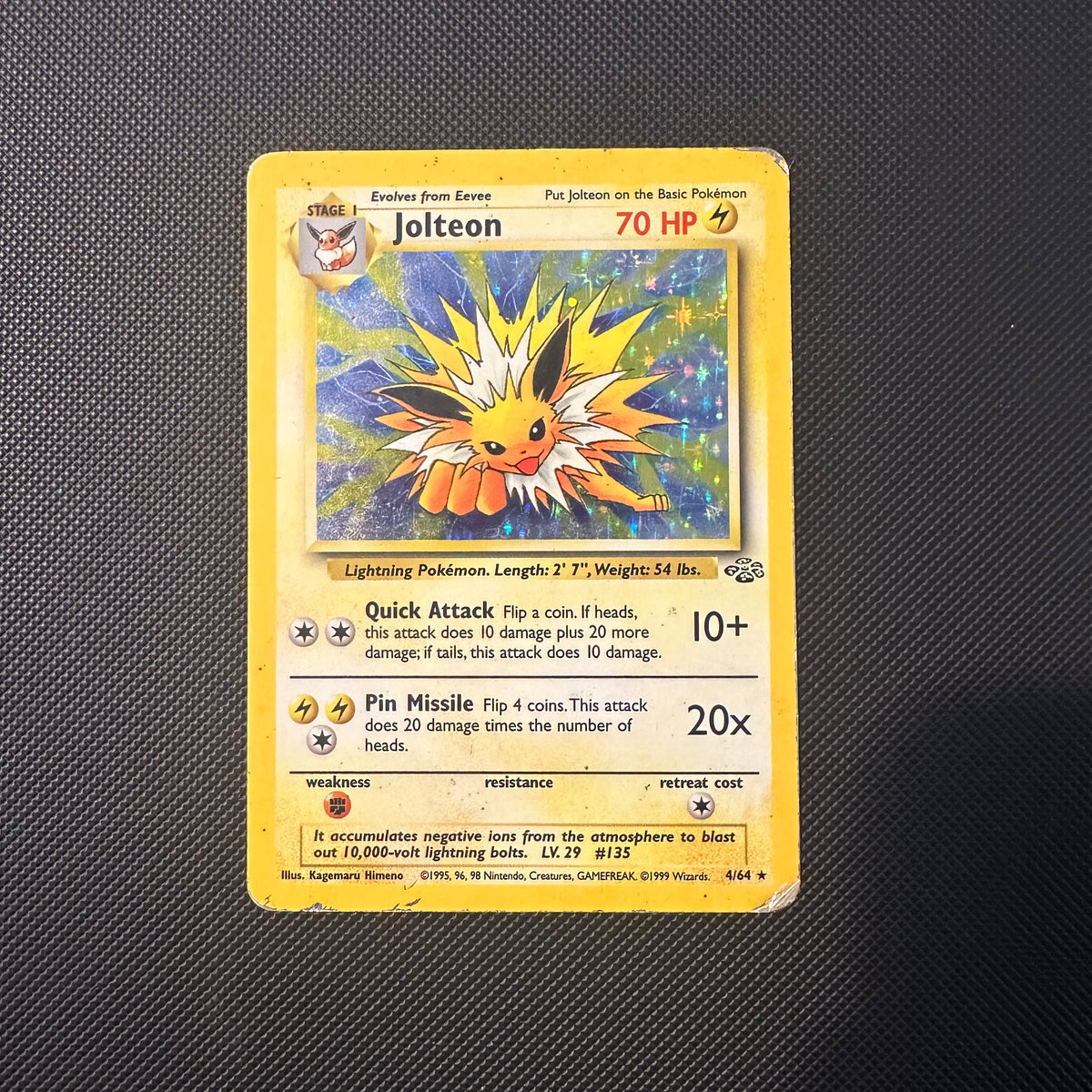 Pokemon - Complete 1999 Jungle Set - Lightly Played to Moderately Played