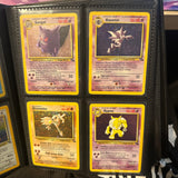 Pokemon - Complete 1999 Fossil Set 62/62 - Lightly Played to Moderately Played Condition