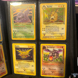 Pokemon - Complete 1999 Fossil Set 62/62 - Lightly Played to Moderately Played Condition