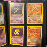 Pokemon - Complete 1999 Fossil Set 62/62 - Lightly Played to Moderately Played Condition