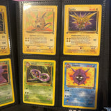 Pokemon - Complete 1999 Fossil Set 62/62 - Lightly Played to Moderately Played Condition