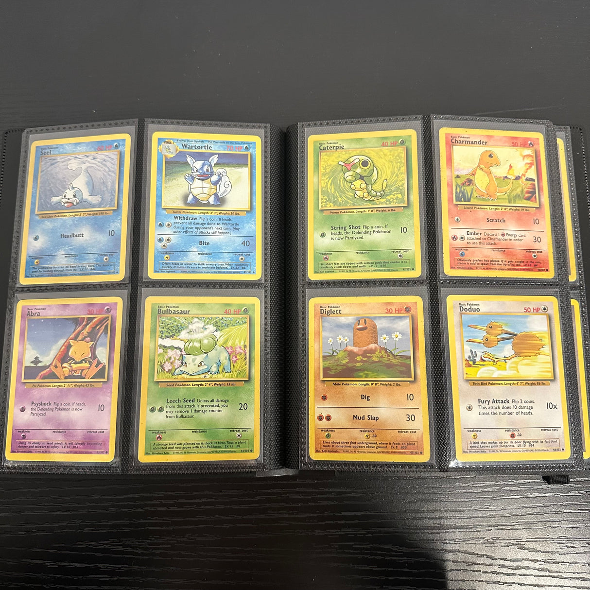 Pokemon - Complete 1999 Base Set 102/102 - Excellent to Lightly Played Condition