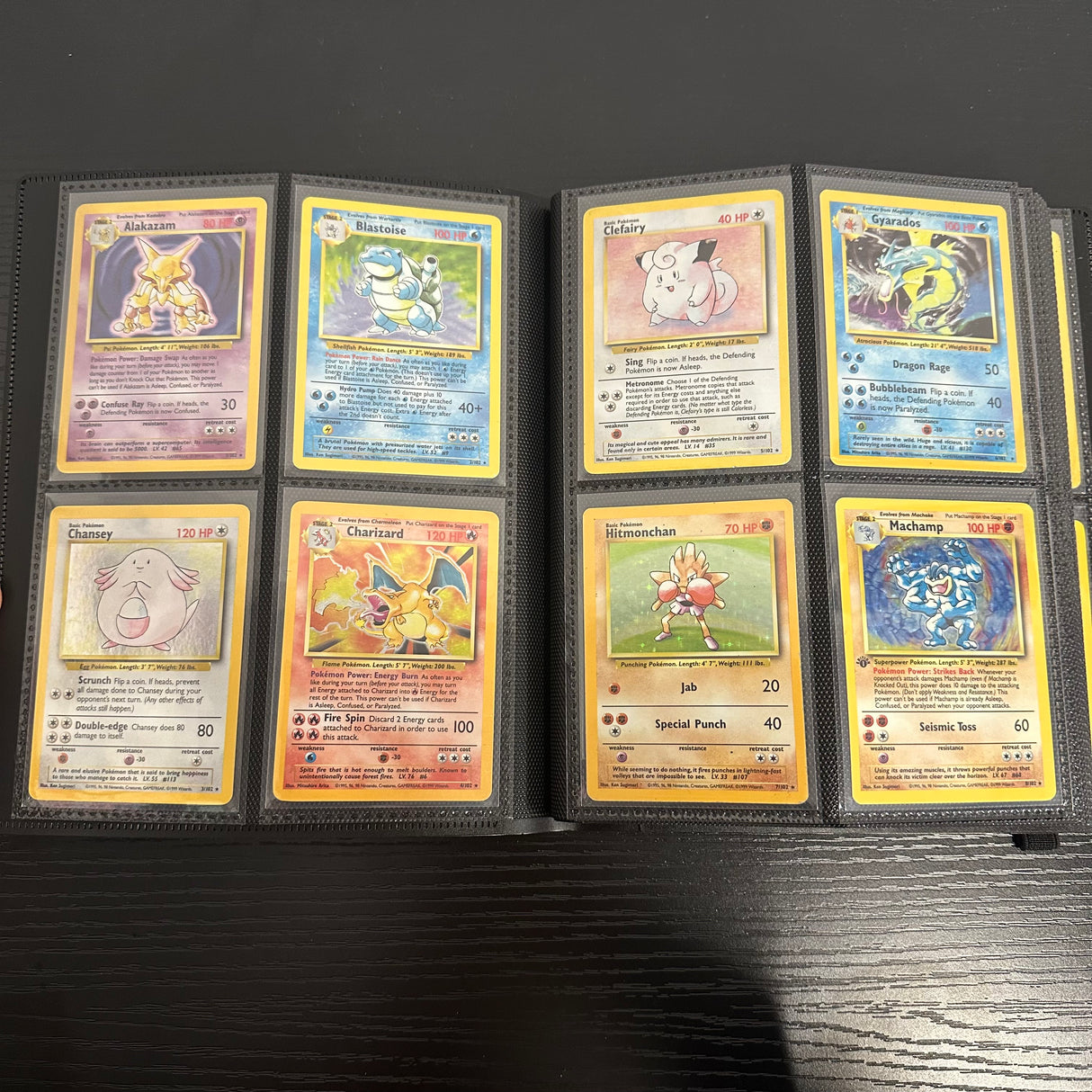 Pokemon - Complete 1999 Base Set 102/102 - Excellent to Lightly Played Condition