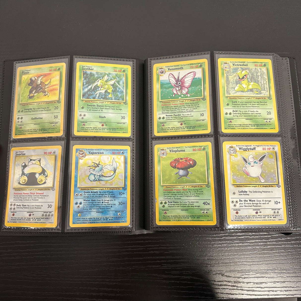 Pokemon - Complete 1999 Jungle Set - Lightly Played to Moderately Played