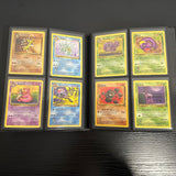 Pokemon - Complete 1999 Fossil Set 62/62 - Excellent to Lightly Played Condition