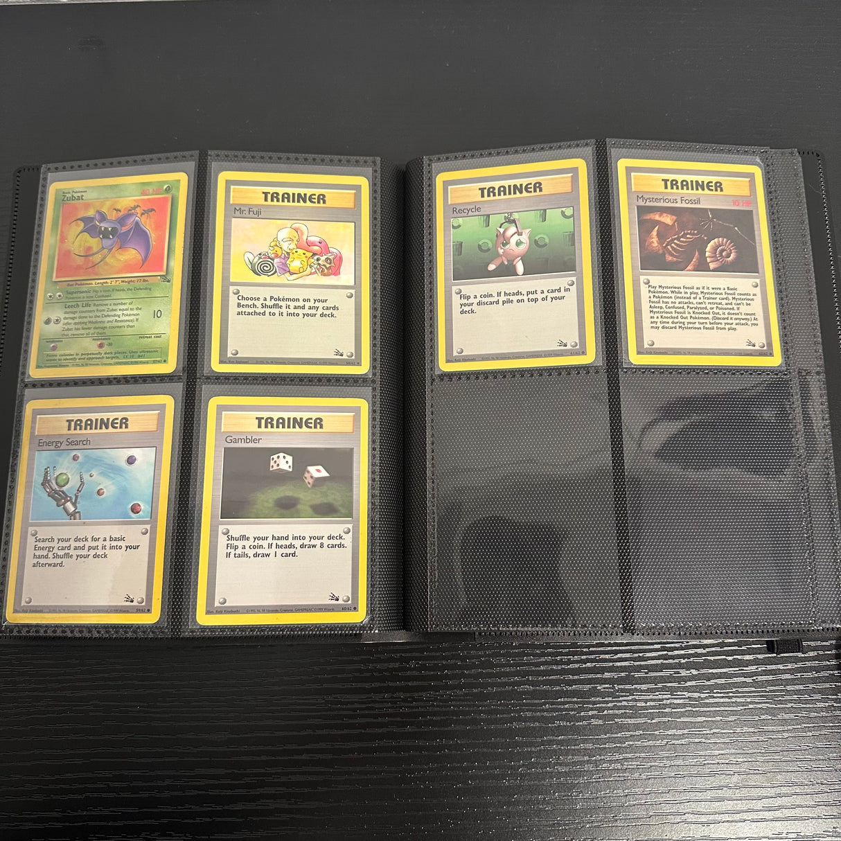 Pokemon - Complete 1999 Fossil Set 62/62 - Excellent to Lightly Played Condition