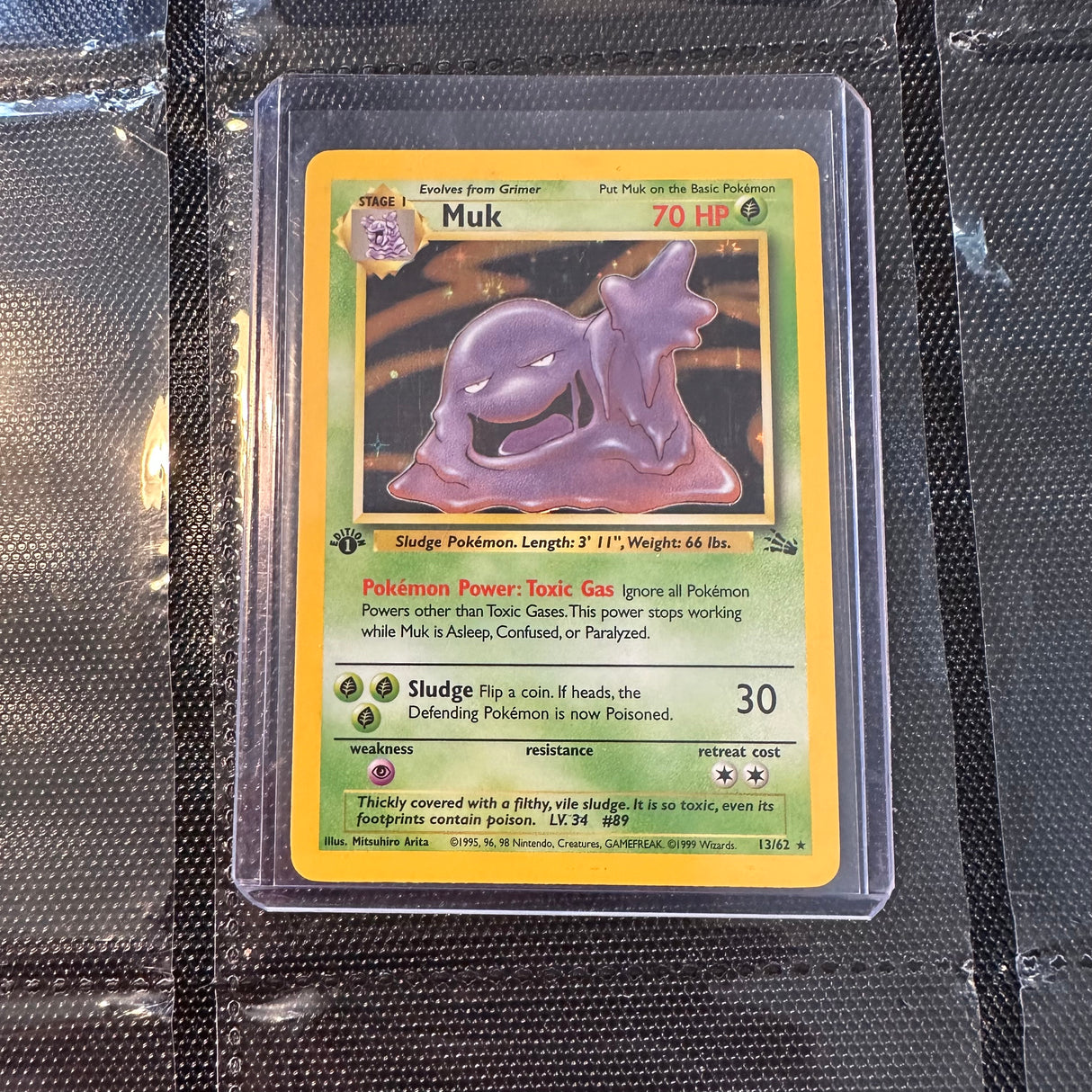 Pokemon - Complete 1st Edition 1999 Fossil Set 62/62 - Near Mint to Excellent Condition - JET Cards