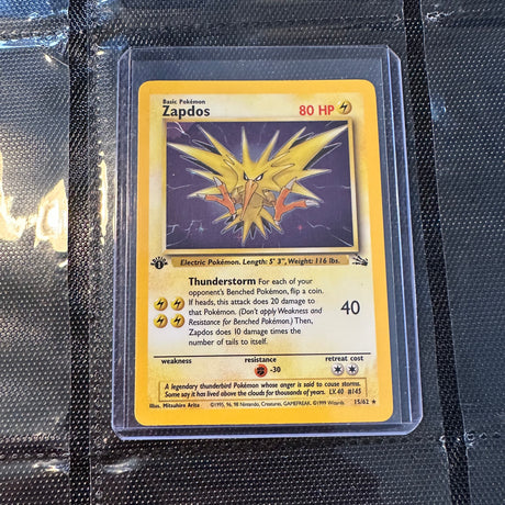 Pokemon - Complete 1st Edition 1999 Fossil Set 62/62 - Near Mint to Excellent Condition - JET Cards