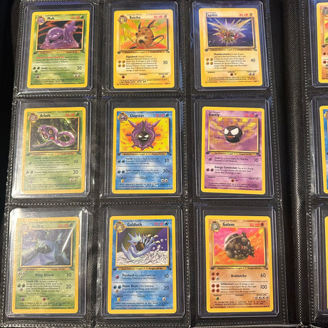 Pokemon - Complete 1st Edition 1999 Fossil Set 62/62 - Near Mint to Excellent Condition - JET Cards
