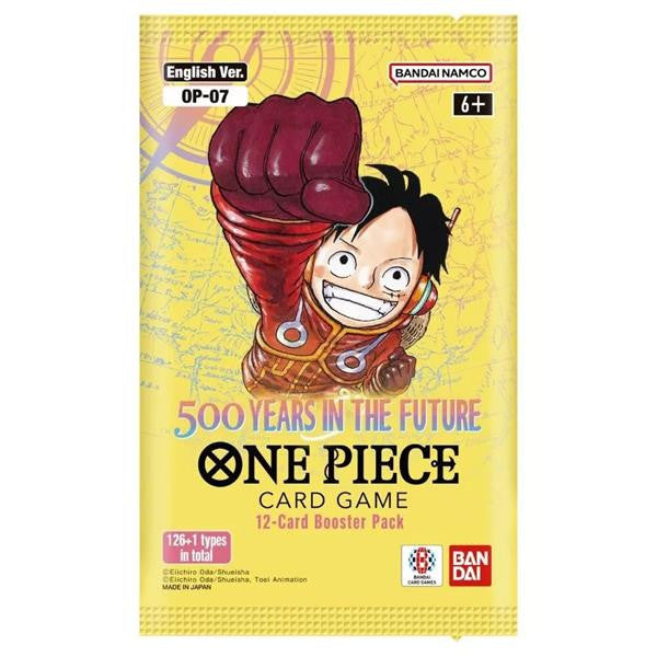 IN-STORE EXCLUSIVE - One Piece Card Game - OP-07 - 500 Years In the Future - Booster Pack - JET Cards