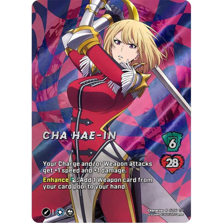 Universus - Solo Leveling - S-Rank Hunter Experience Bundle - Cha Hae-In - JET Cards