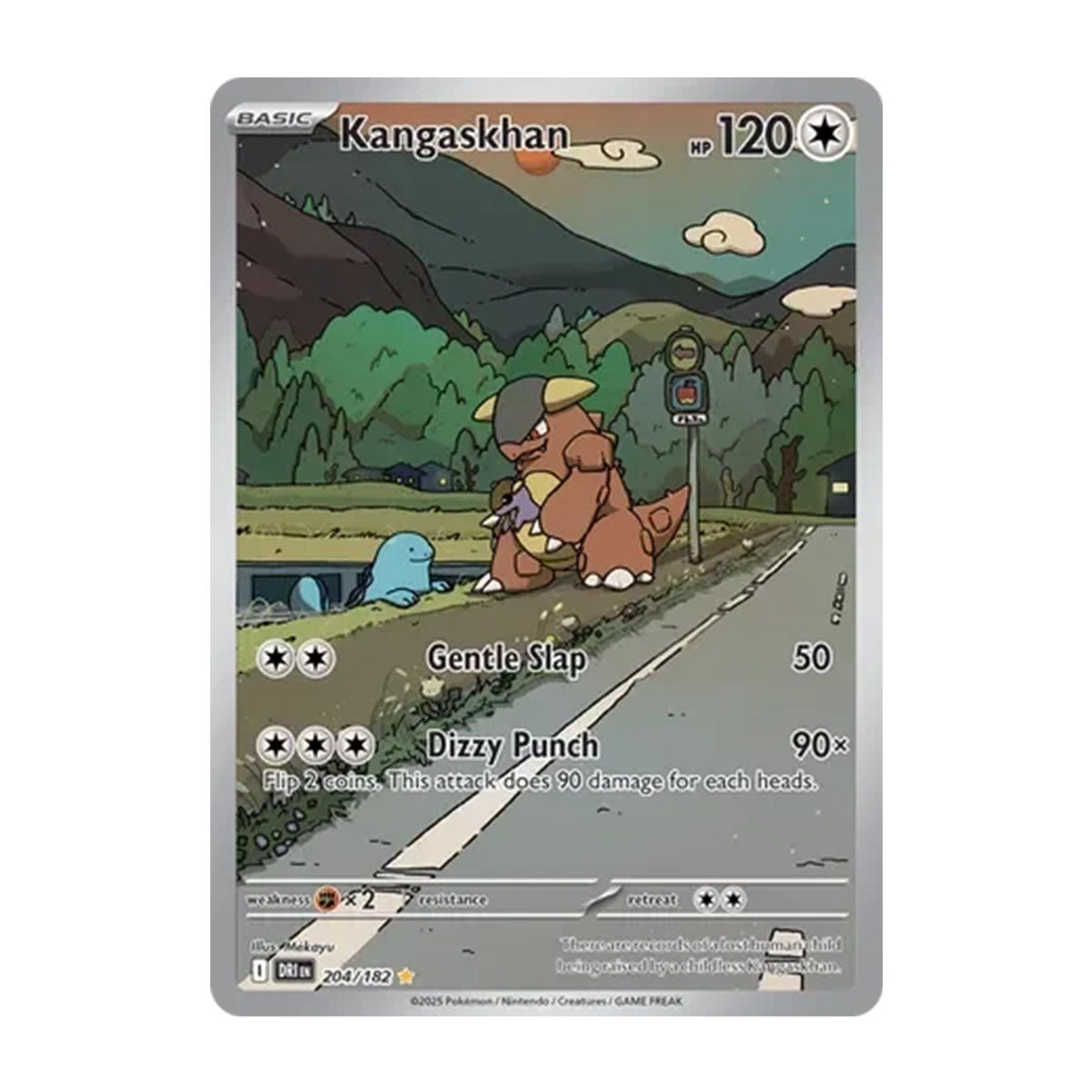 Kangaskhan 204/182 - Scarlet & Violet - Destined Rivals - Illustration Rare