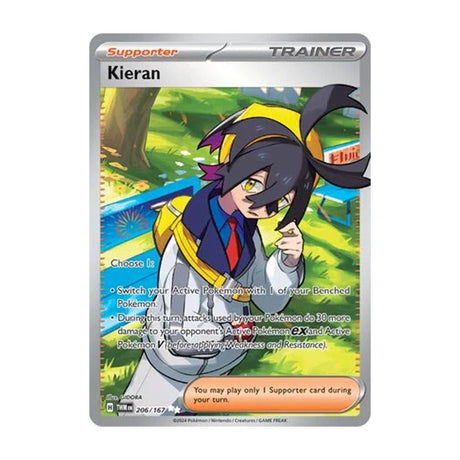 Kieran 206/167 - Scarlet & Violet - Twilight Masquerade - Ultra Rare - JET Cards