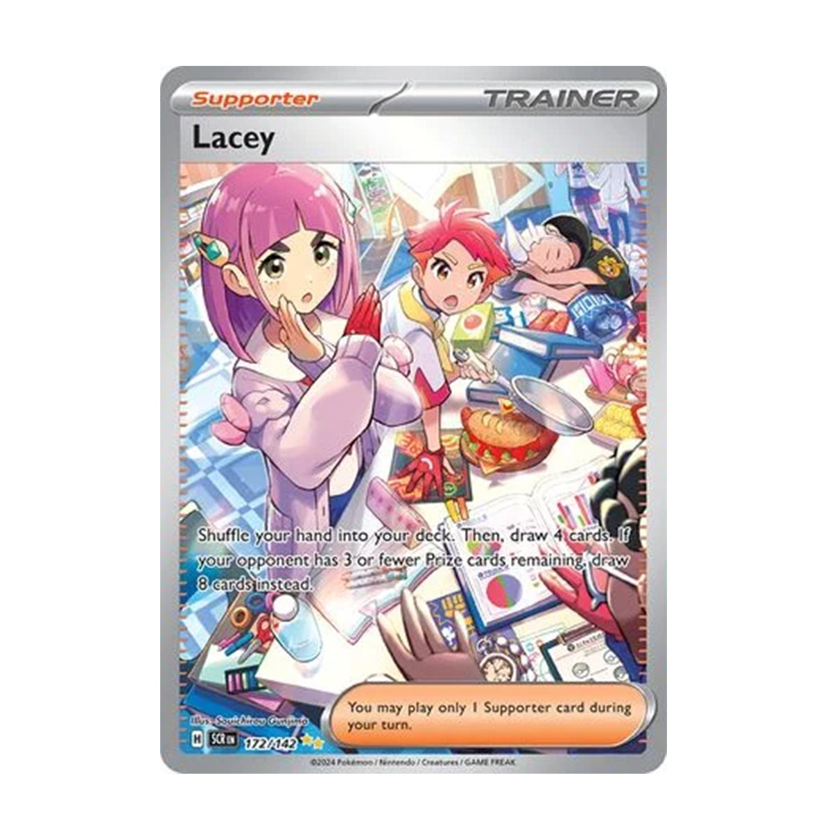 Lacey 172/142 - Scarlet & Violet - Stellar Crown - Special Illustration Rare