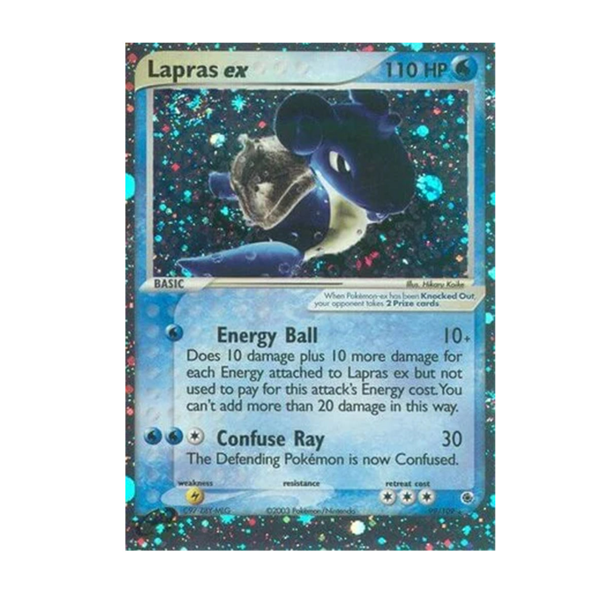 Lapras ex 99/109 - EX Ruby & Sapphire - Holo Rare