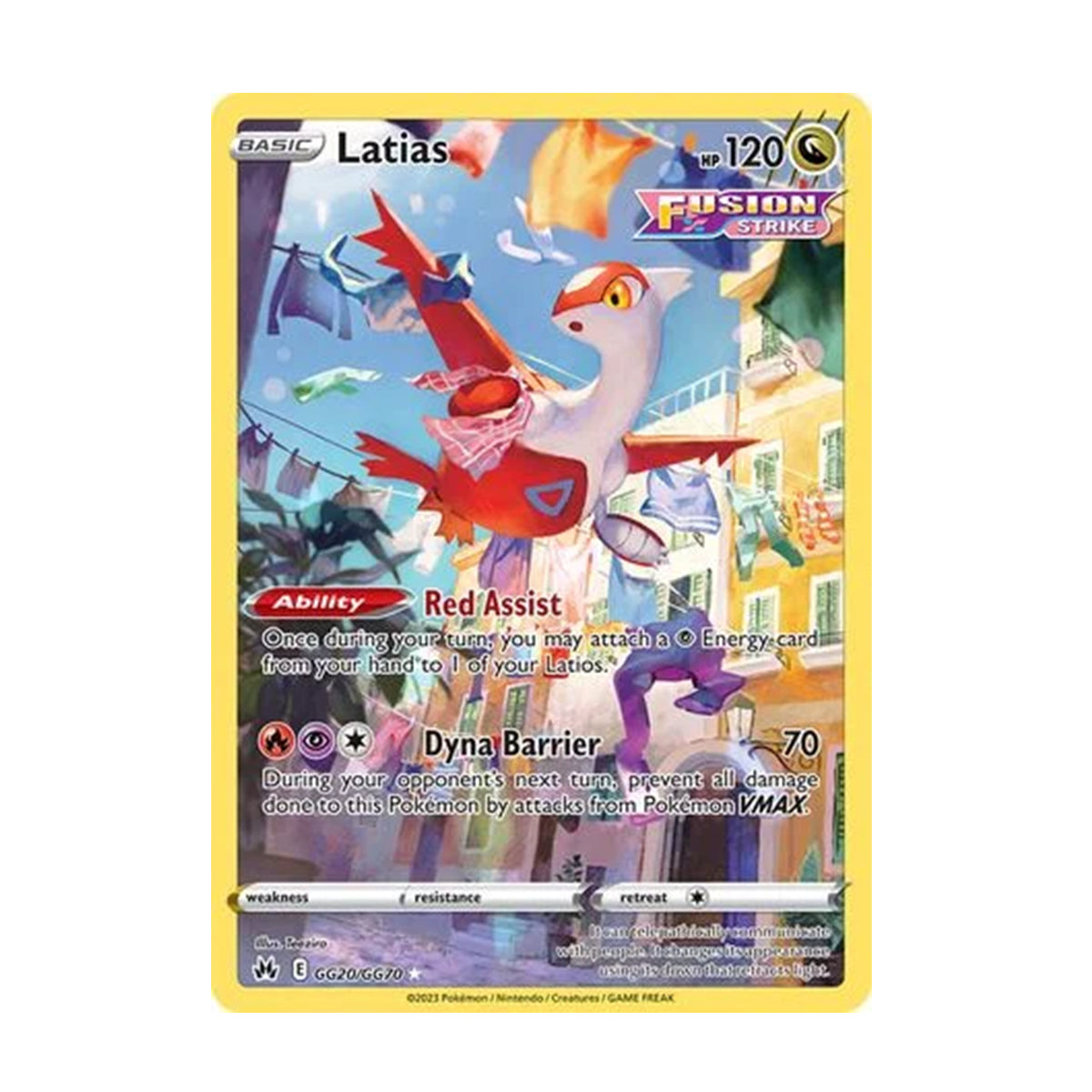 Latias GG20/GG70 - Sword & Shield - Crown Zenith - Holo Rare