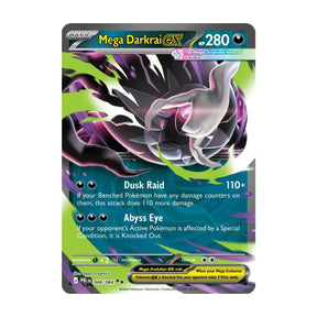 Mega Darkrai EX 048/084 - Mega Evolution - Pitch Black - Double Rare - JET Cards