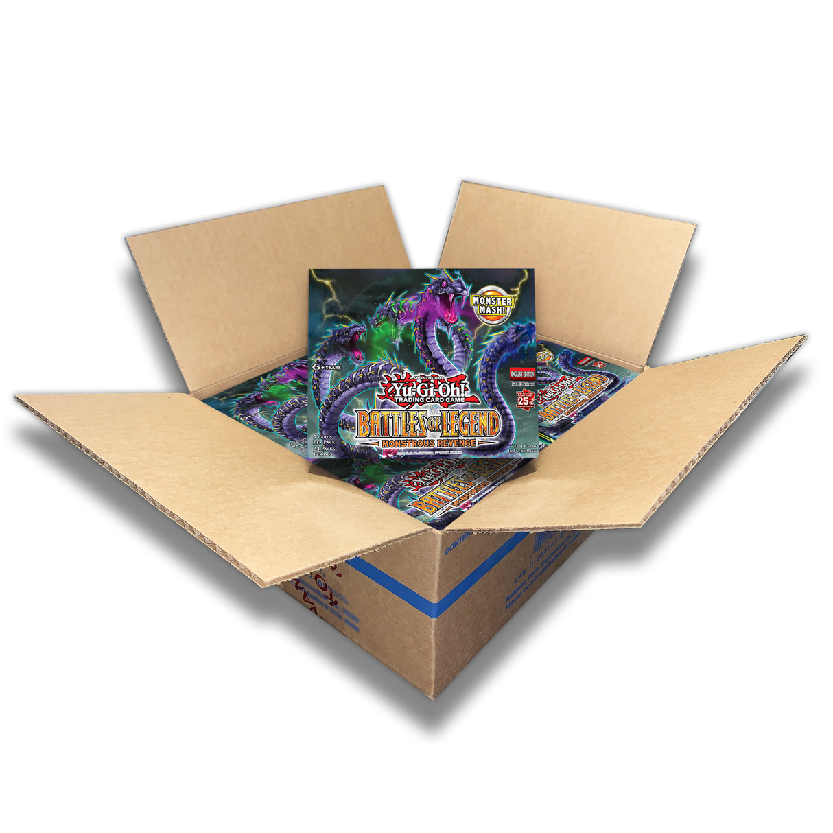 Yu-Gi-Oh! - Battles Of Legend - Monstrous Revenge - Booster Box Case (12 Booster Boxes)