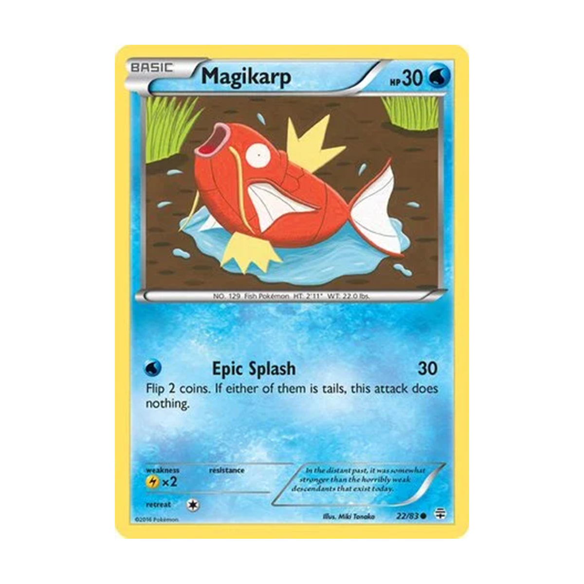 Magikarp 22/83 - Generations - Common