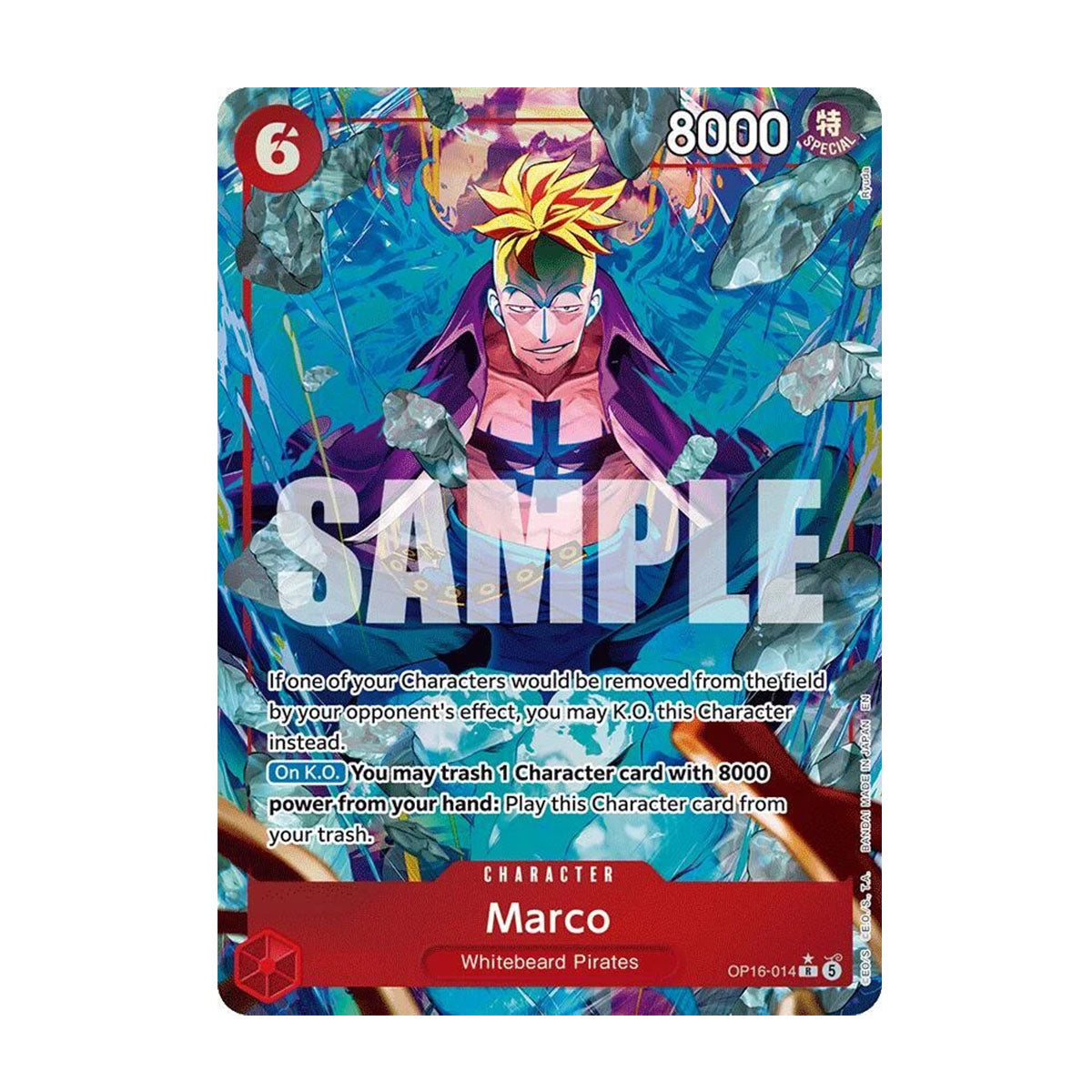 Marco OP16-014 - OP16 - The Time of Battle - Rare - Alternate Art