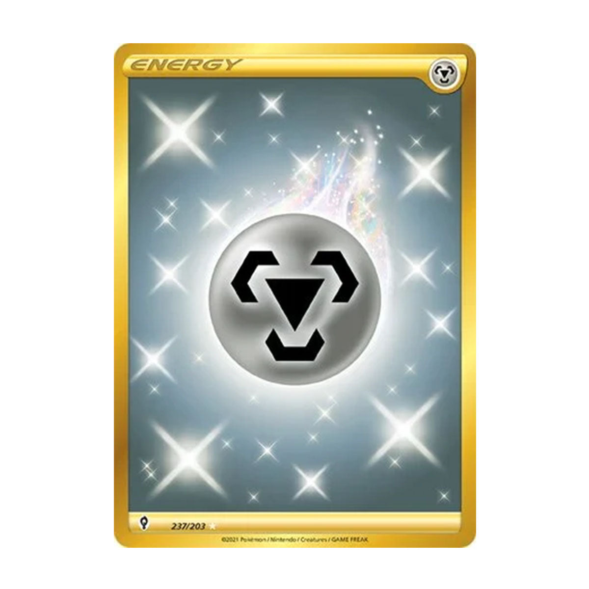 Metal Energy 237/203 - Sword & Shield - Evolving Skies - Rare Secret