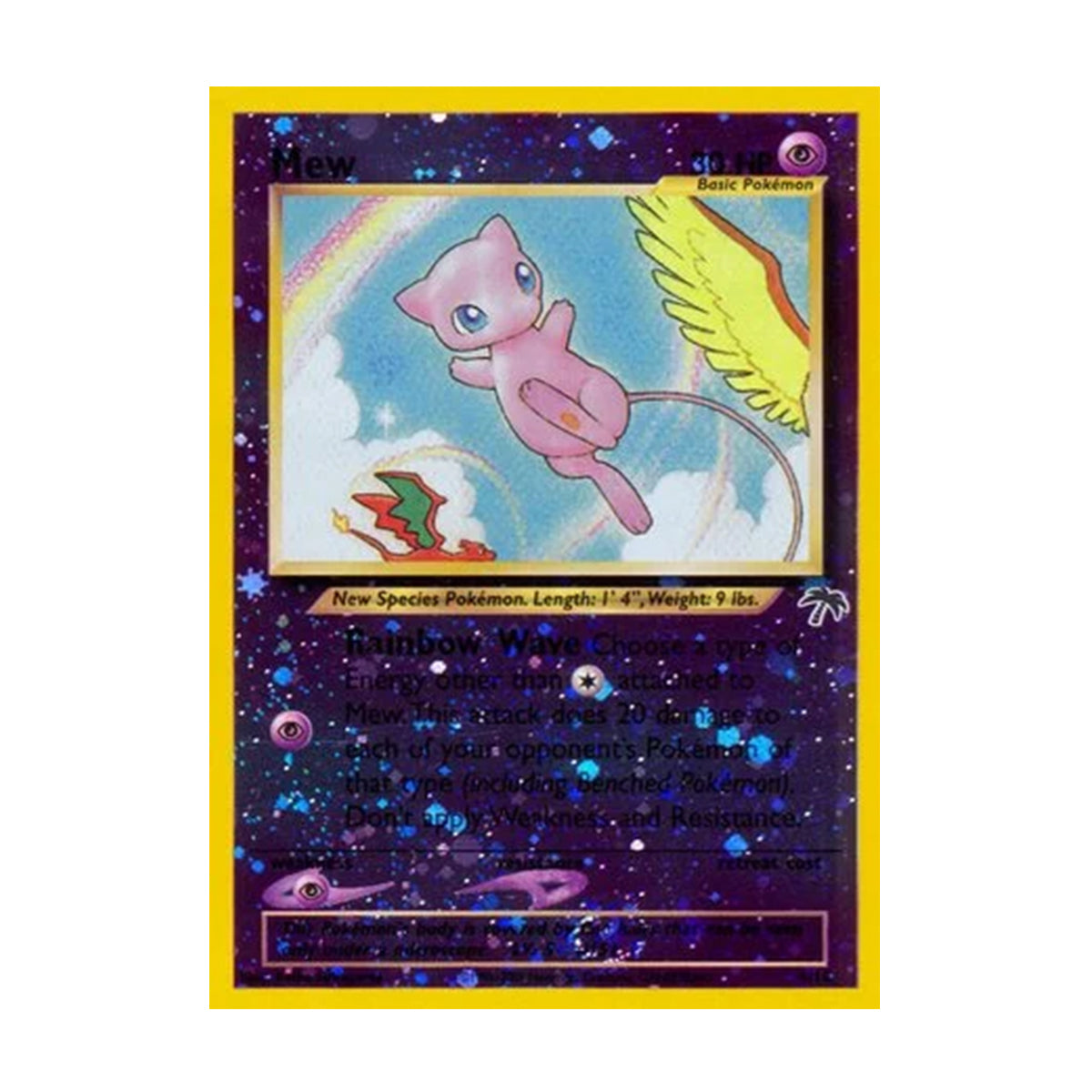 Mew 1/18 - Southern Islands - Reverse Holo