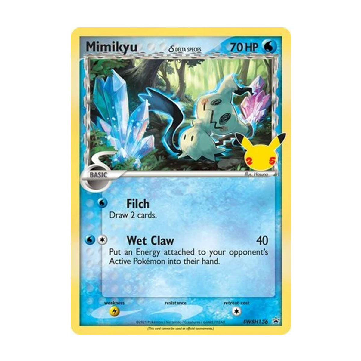 Mimikyu SWSH136 - Sword and Shield - Promo