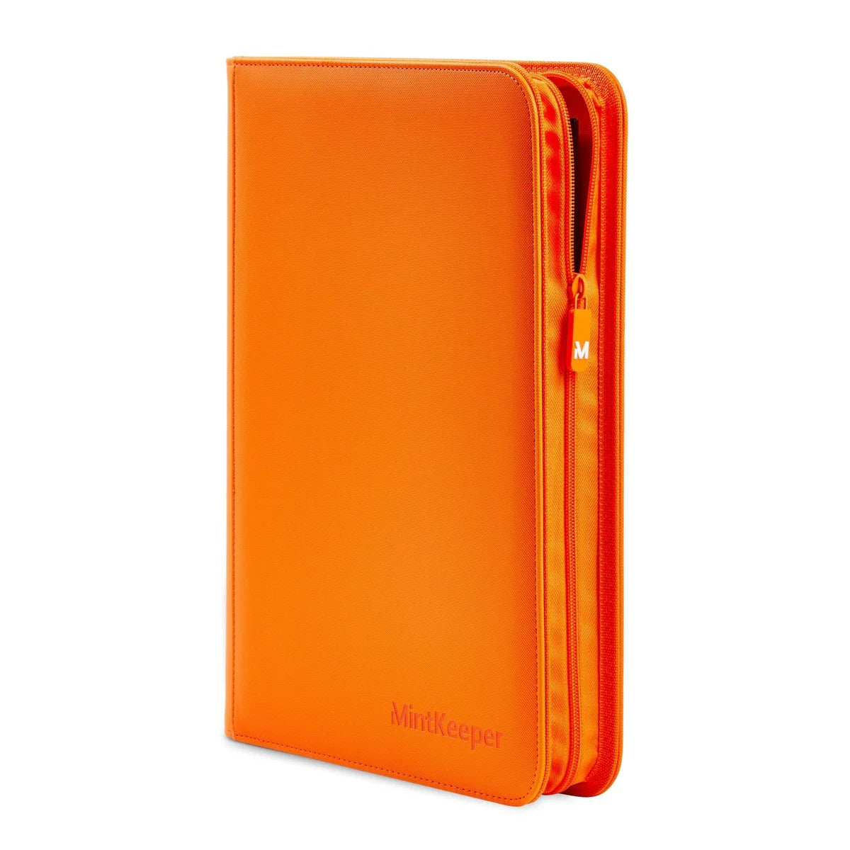 MintKeeper - 252 Toploader Binder - 9 Pocket - Orange - JET Cards