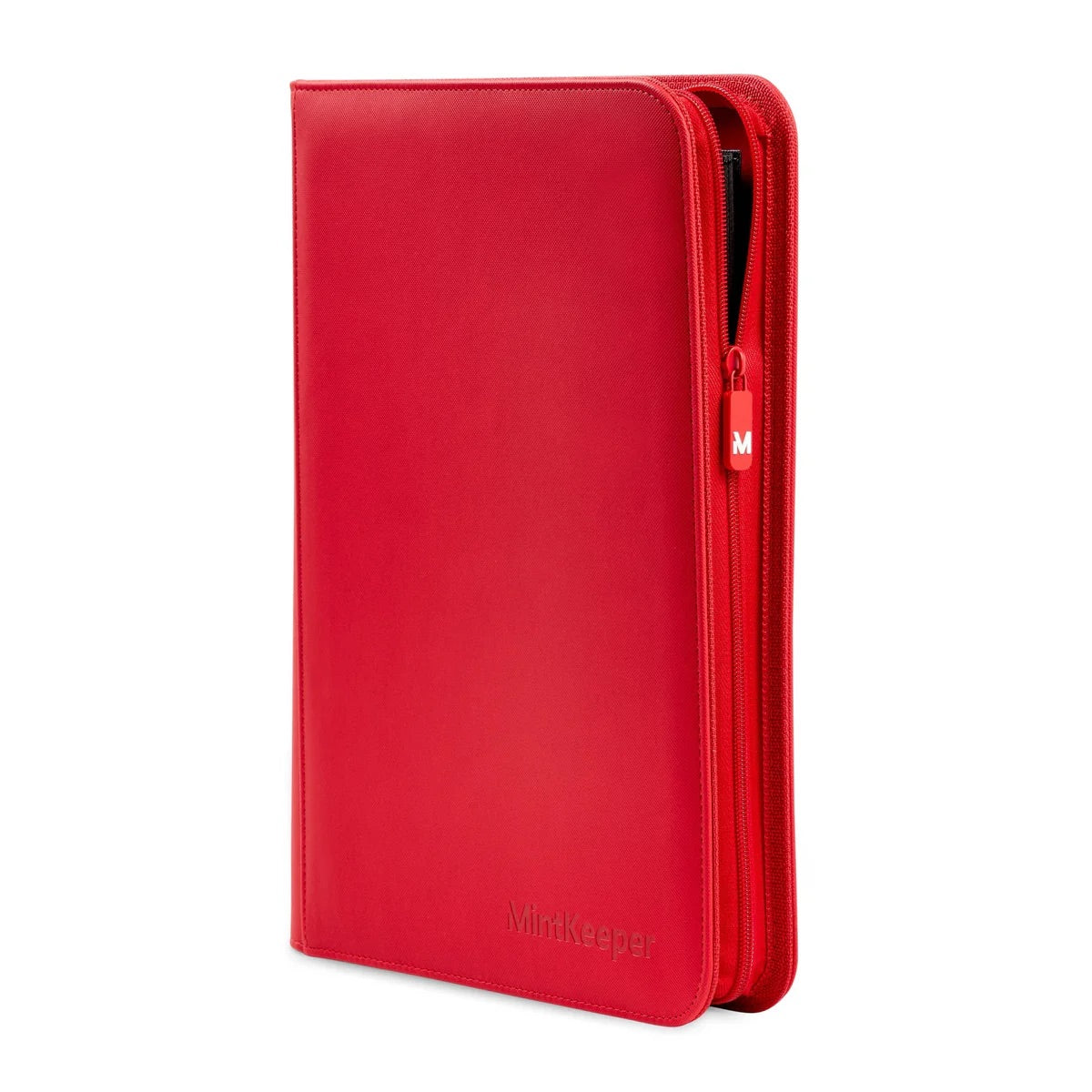 MintKeeper - 252 Toploader Binder - 9 Pocket - Red - JET Cards