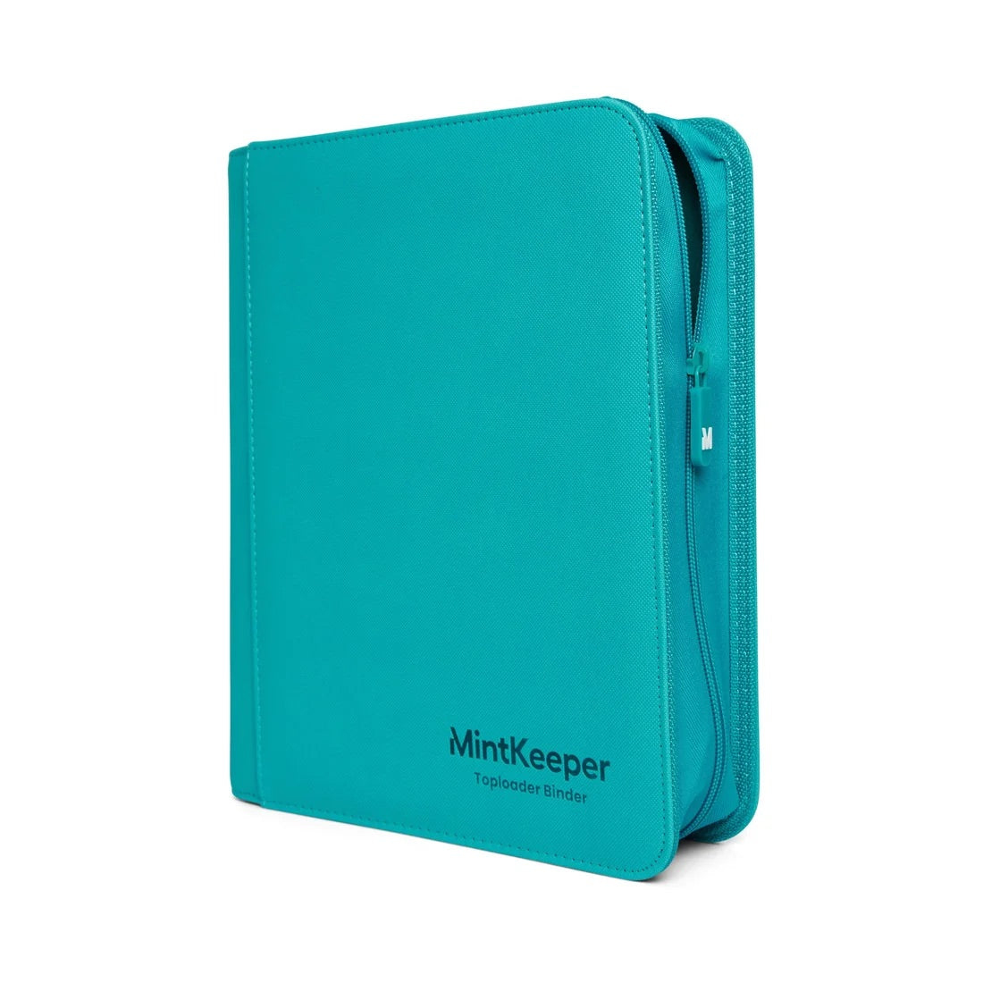MintKeeper - 128 Toploader Binder - 4 Pocket - Aqua
