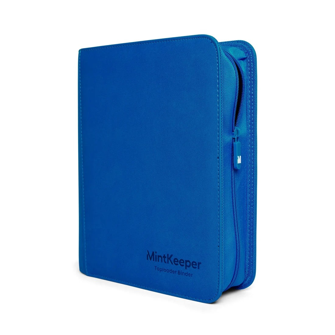 MintKeeper - 128 Toploader Binder - 4 Pocket - Blue