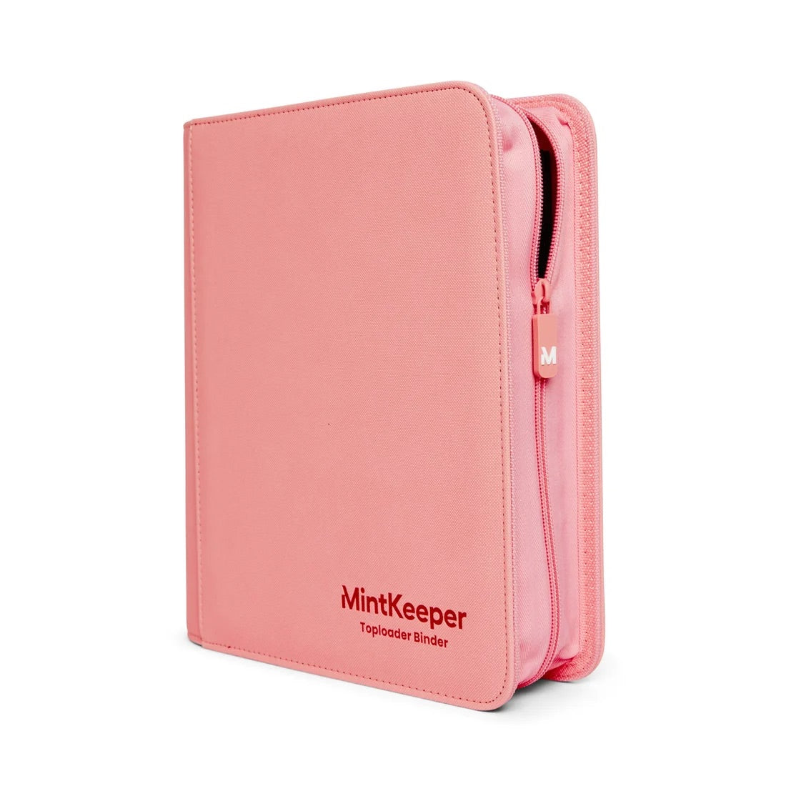MintKeeper - 128 Toploader Binder - 4 Pocket - Pink
