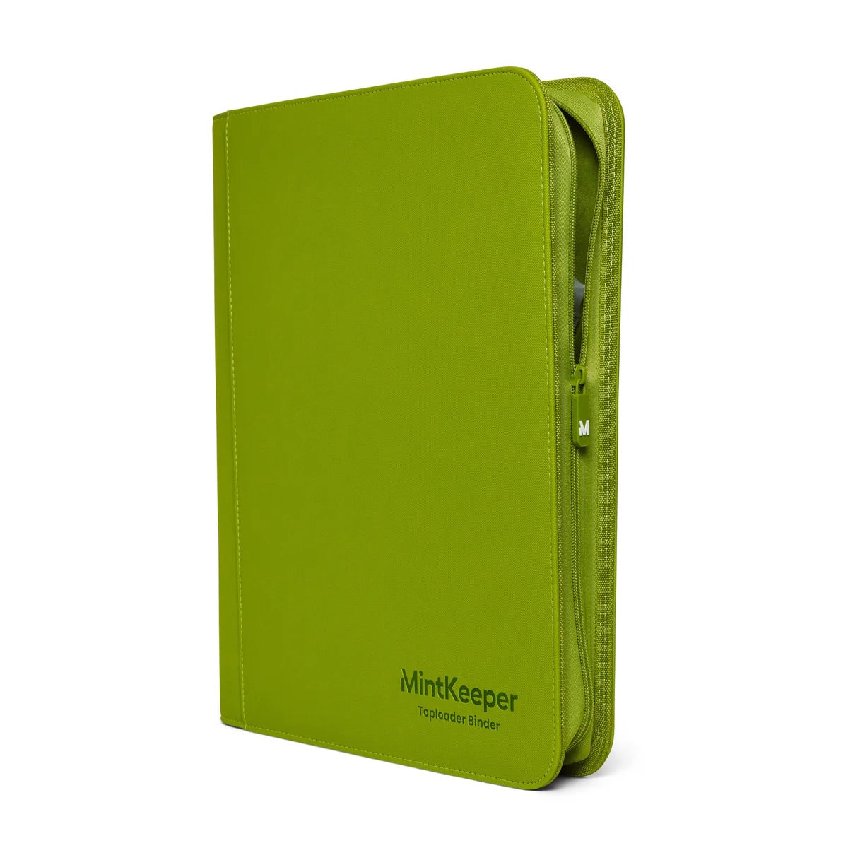 MintKeeper - 252 Toploader Binder - 9 Pocket - Lime Green - JET Cards