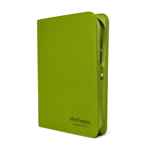 MintKeeper - 252 Toploader Binder - 9 Pocket - Lime Green - JET Cards