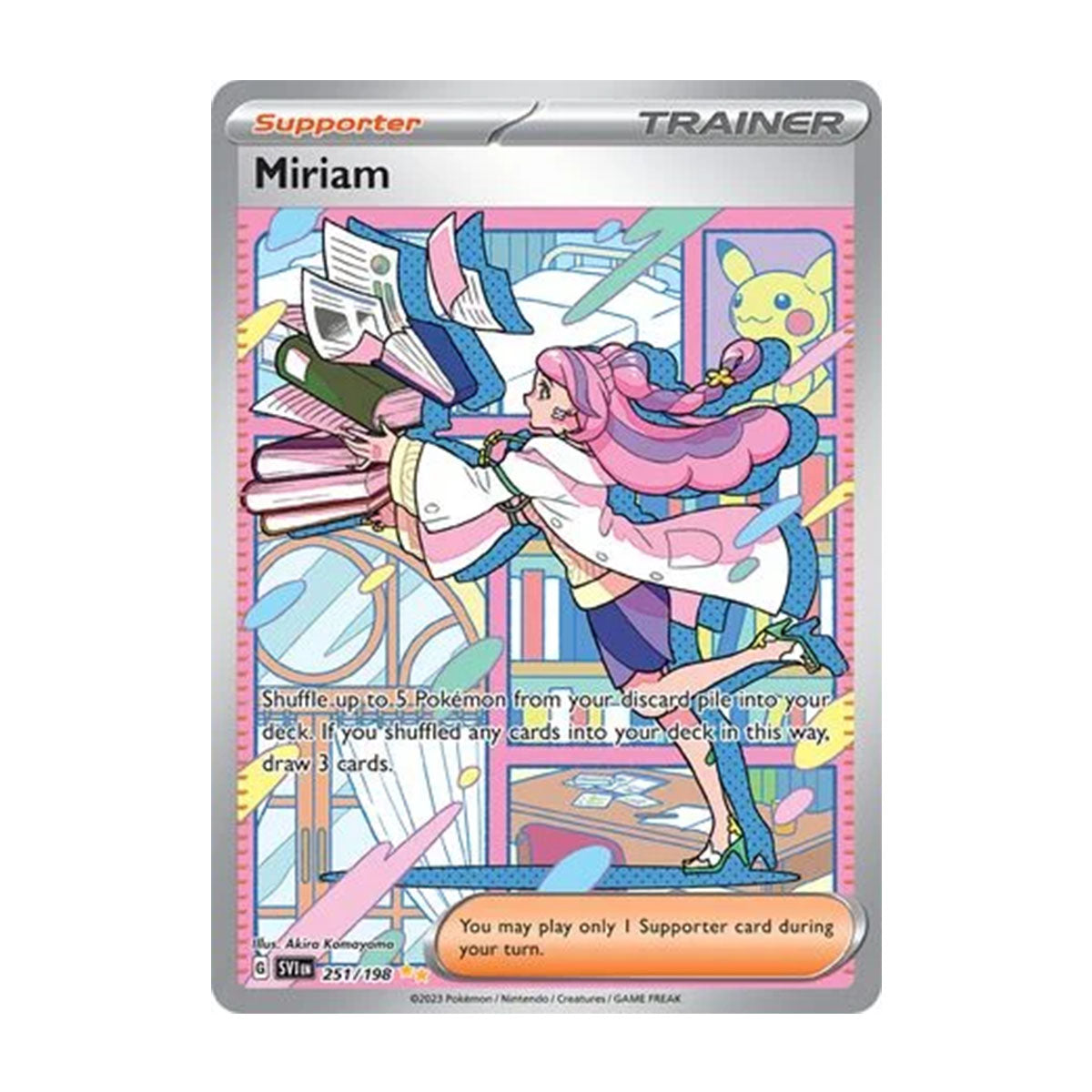 Miriam 251/198 - Scarlet & Violet - Base - Special Illustration Rare