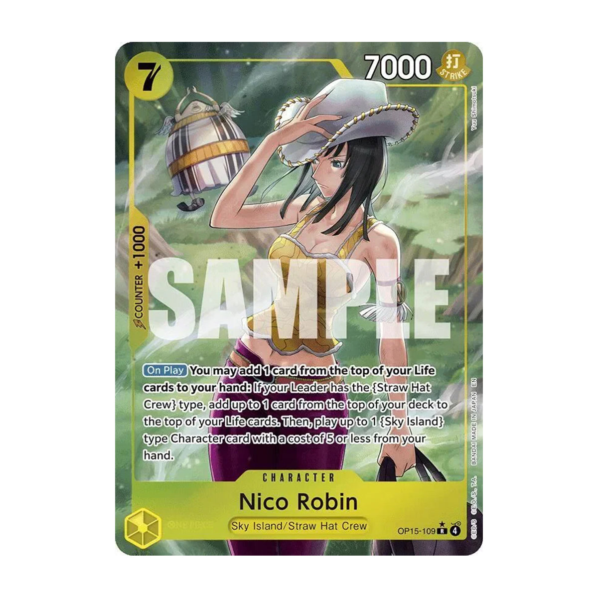 Nico Robin OP15-109 - OP15 Adventure on Kami's Island - Rare - Alternate Art