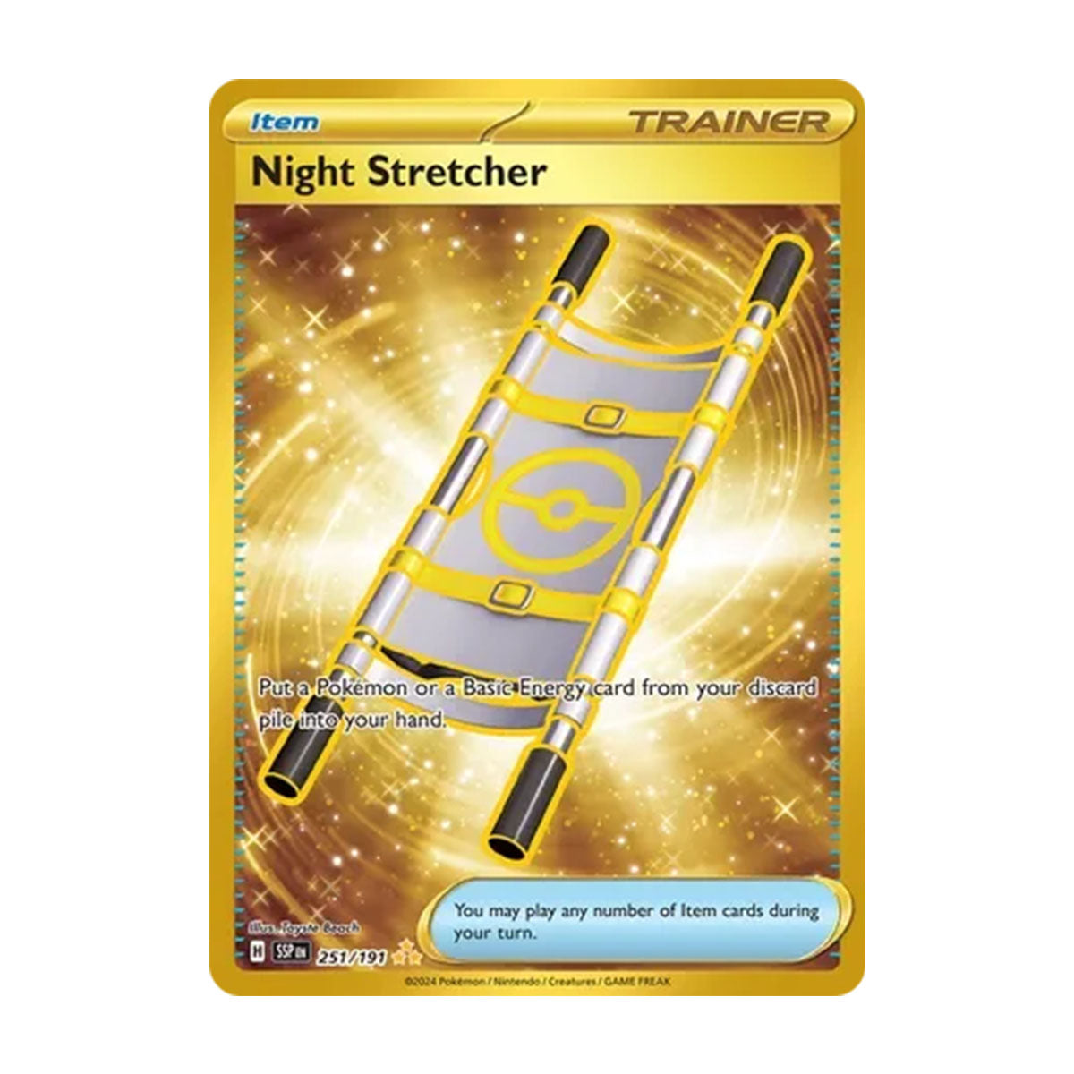 Night Stretcher 251/191 - Scarlet & Violet - Surging Sparks - Hyper Rare