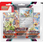 Pokemon - Scarlet & Violet - Obsidian Flames - 3 Pack Blister - Eevee