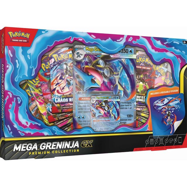 IN-STORE EXCLUSIVE - Pokemon - Mega Greninja ex - Premium Collection - JET Cards