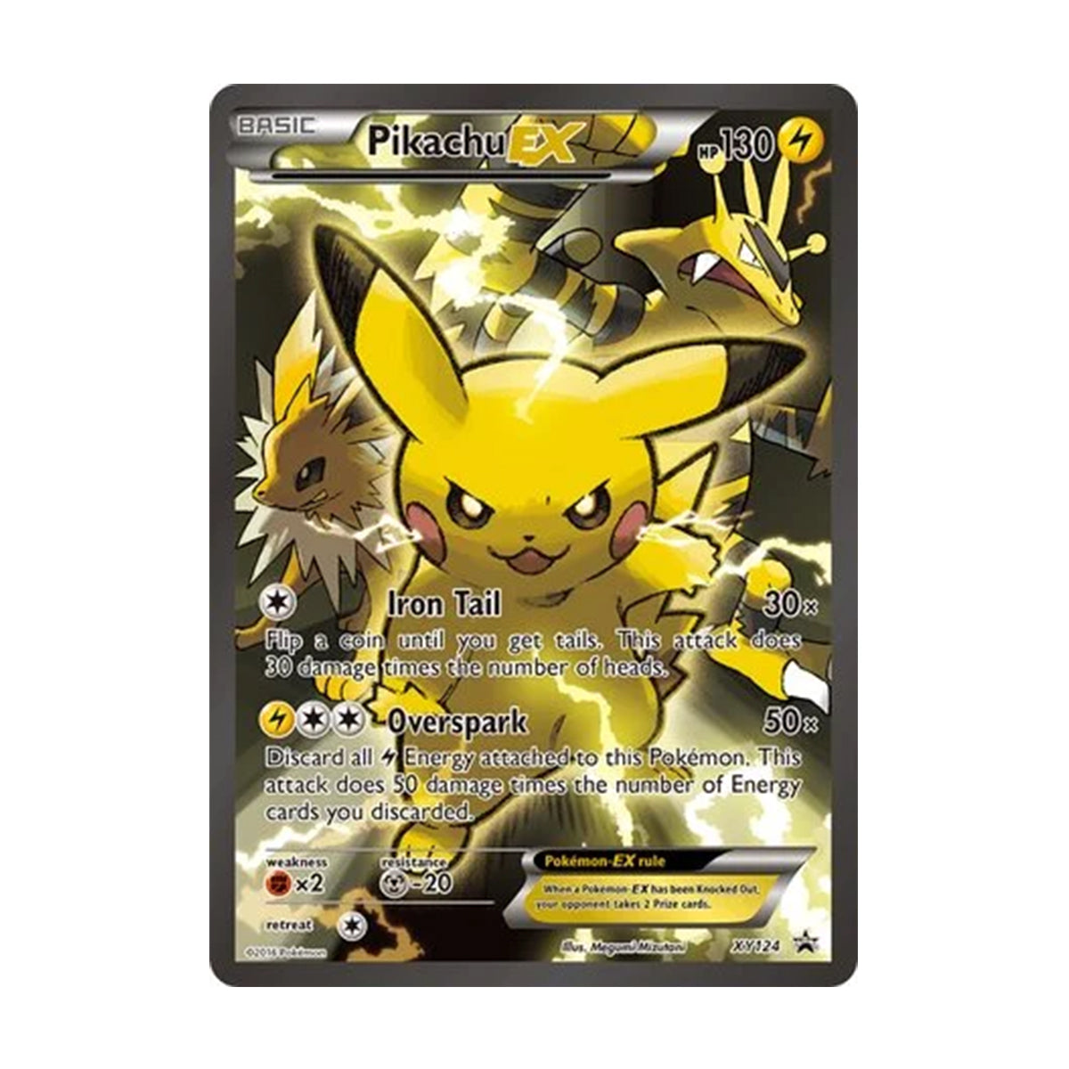 Pikachu EX XY124 - XY Promo